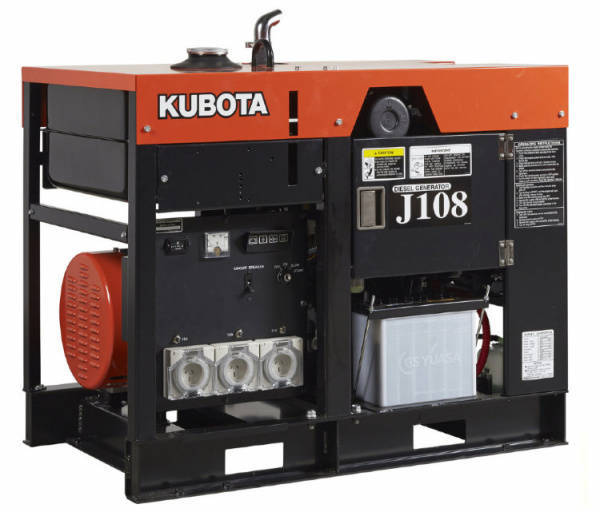 картинка Дизельный генератор Kubota J 108 от компании Нова Механика