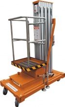 картинка Телескопический подъемник GROST Single Mast 125-9 AC/DC ( Single 0.125-9 (accumulator) ) от компании Нова Механика