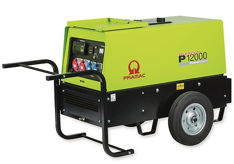 картинка Дизельный генератор Pramac P12000, 400V, CONN, в кожухе от компании Нова Механика
